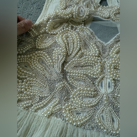 Urban Outfitters Kimchi Blue Swan Beaded Dress - Picture 8 of 14